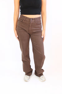 Jeans bruin glitter